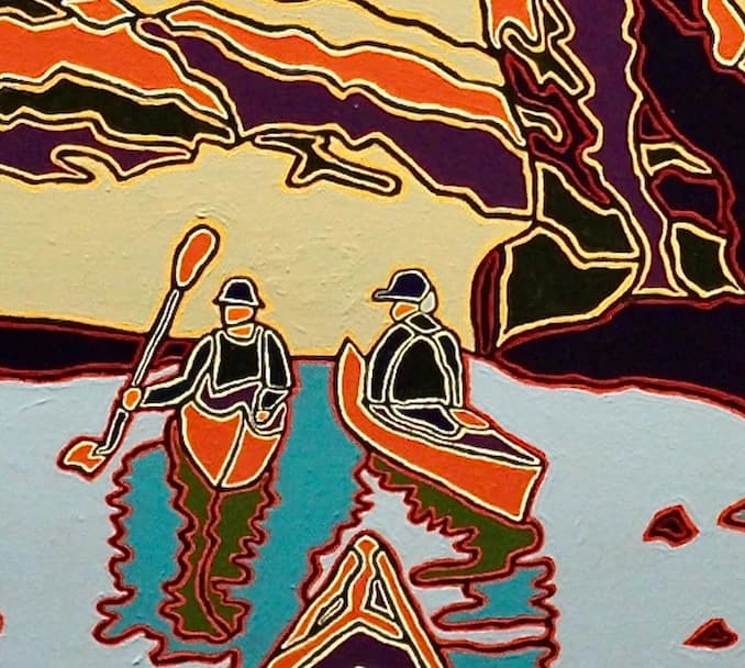 Kayak Canyon detail 1