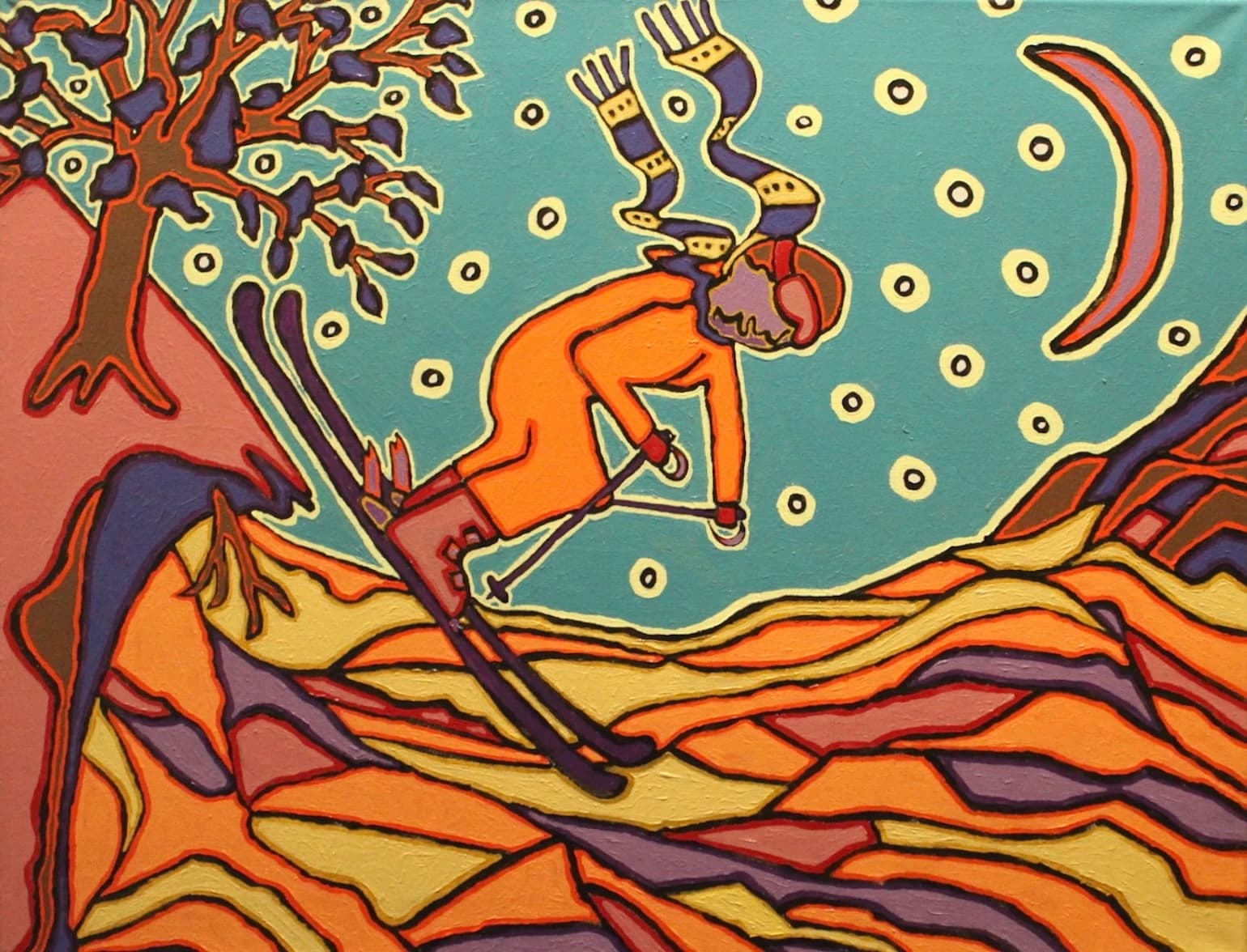 Skiing in the Desert